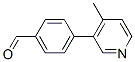 4-(4-Methylpyridin-3-yl)benzaldehyde Structure