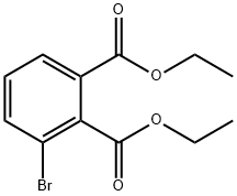 1,2-벤젠디카르복실산,3-broMo-,1,2-디에틸에스테르 구조식 이미지