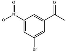 1-(3-브로모-5-니트로페닐)에탄-1-온 구조식 이미지
