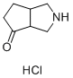 HEXAHYDRO-CYCLOPENTA[C]PYRROL-4-ONE HYDROCHLORIDE Structure