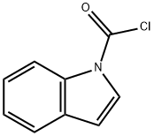 1H-Indole-1-carbonyl chloride (9CI) 구조식 이미지