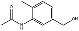 N-(5-(HYDROXYMETHYL)-2-METHYLPHENYL)ACETAMIDE Structure