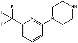 1-[6-(Trifluoromethyl)pyridin-2-yl]piperazine 구조식 이미지