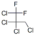 Tetrachlorodifluoropropane 구조식 이미지