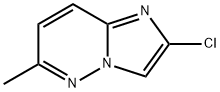 2-CHLORO-6-METHYL-IMIDAZO[1,2-B]PYRIDAZINE Structure