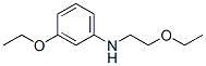 Benzenamine, 3-ethoxy-N-(2-ethoxyethyl)- (9CI) Structure