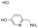 2-Aminomethyl-5-hydroxypyridine hydrochloride Structure