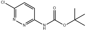 3-N-Boc-아미노-6-클로로피라다진 구조식 이미지