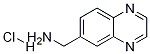 Quinoxalin-6-yl-MethylaMine hydrochloride 구조식 이미지
