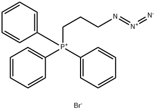 (3-Azidopropyl)triphenylphosphoniuM BroMide Structure