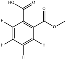 MonoMethyl Phthalate-d4 Structure