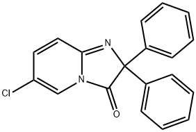 6-Chloro-2,2-diphenyl-2H-imidazo[1,2-a]pyridin-3-one 구조식 이미지