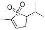 Thiophene, 2,3-dihydro-5-methyl-2-(1-methylethyl)-, 1,1-dioxide (9CI) Structure