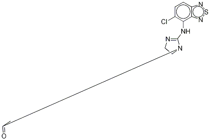 N-Acetyl Tizanidine-D4 Structure