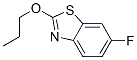 Benzothiazole, 6-fluoro-2-propoxy- (9CI) Structure