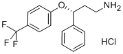 (R)-3-PHENYL-3-(4-TRIFLUOROMETHYL-PHENOXY)-PROPYLAMINE HYDROCHLORIDE Structure