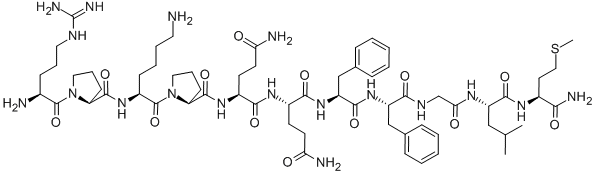 SUBSTANCE P 구조식 이미지