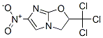 3-nitro-7-(trichloromethyl)-6-oxa-1,4-diazabicyclo[3.3.0]octa-2,4-dien e 구조식 이미지