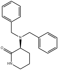 (S)-3-(DibenzylaMino)piperidin-2-one Structure