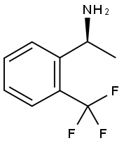 (S)-1-[2-(Trifluoromethyl)phenyl]ethylamine Structure