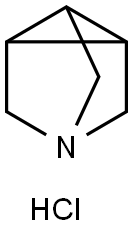 4-Azatricyclo[2.2.1.02,6]heptane hydrochloride Structure