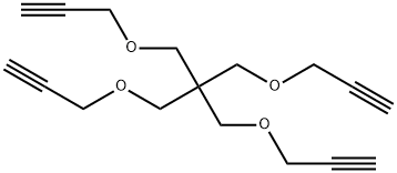 테트라키스(2-프로피닐옥시메틸)메탄 구조식 이미지