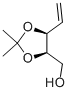 (4R,5S)-(2,2-DIMETHYL-5-VINYL-1,3-DIOXOLAN-4-YL)METHAN-1-OL 구조식 이미지