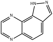 1H-Pyrazolo[3,4-f]quinoxaline  (9CI) Structure