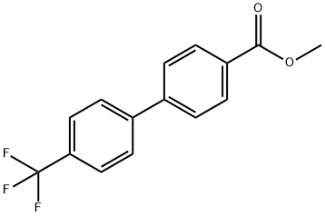 [1,1'-Biphenyl]-4-carboxylic acid, 4'-(trifluoroMethyl)-, Methyl ester Structure