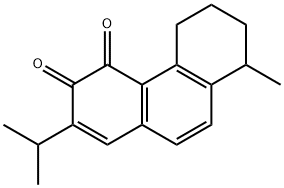 2-isopropyl-5,6,7,8-tetrahydro-8-methyl-3,4-phenanthrenedione Structure