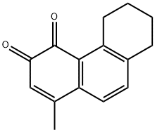 1-Methyl-5,6,7,8-tetrahydro-3,4-phenanthrenedione Structure