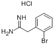 2-(2-Bromophenyl)ethanimidamide  hydrochloride Structure