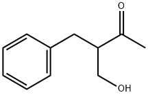 3-벤질-4-하이드록시부탄-2-온 구조식 이미지