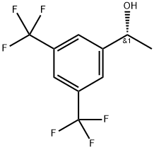 (R)-1-[3,5-Bis(trifluoromethyl)phenyl]ethanol Structure