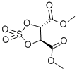 (+)-DIMETHYL 2,3-O-SULFONYL-D-TARTRATE Structure