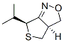3H,6H-Thieno[3,4-c]isoxazole,3a,4-dihydro-6-(1-methylethyl)-,trans-(9CI) Structure