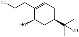 6-hydroxy-4-(1-hydroxy-1-methylethyl)-1-cyclohexene-1-ethanol Structure