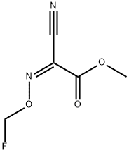 아세트산,시아노[(플루오로메톡시)이미노]-,메틸에스테르,(Z)-(9CI) 구조식 이미지