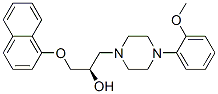 R-(+)-Naftopidil Structure