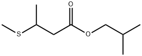 2-METHYLPROPYL 3-(METHYLTHIO)BUTANOATE Structure