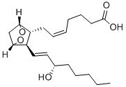 9ALPHA,11ALPHA-EPIDIOXY-15S-HYDROXY-PROSTA-5Z,13E-DIEN-1-OIC ACID, LABELED WITH TRITIUM Structure