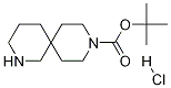 tert-butyl 2,9-diazaspiro[5.5]undecane-9-carboxylate hydrochloride Structure