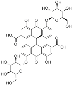 Sennoside B Structure