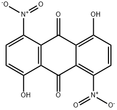 1,5-DIHYDROXY-4,8-DINITROANTHRAQUINONE Structure