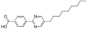 4-(5-Nonyl-2-pyrimidinyl)-benzoic acid Structure