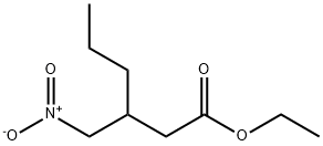 ethyl 3-(nitromethyl)hexanoate 구조식 이미지