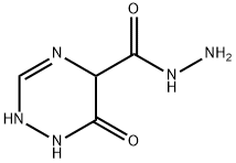 1,2,4-Triazine-5-carboxylicacid,1,2,5,6-tetrahydro-6-oxo-,hydrazide(9CI) Structure