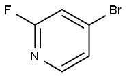 4-Bromo-2-fluoropyridine 구조식 이미지