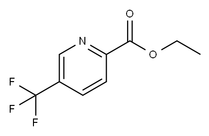 2-Pyridinecarboxylic  acid,5-(trifluoromethyl)-,ethyl  ester Structure