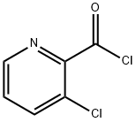 2-Pyridinecarbonyl chloride, 3-chloro- (9CI) Structure